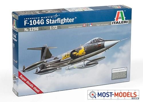 1:72 Italeri 1296 F-104 G Starfighter  “Recce” - Ita1296 2 - ITA1296