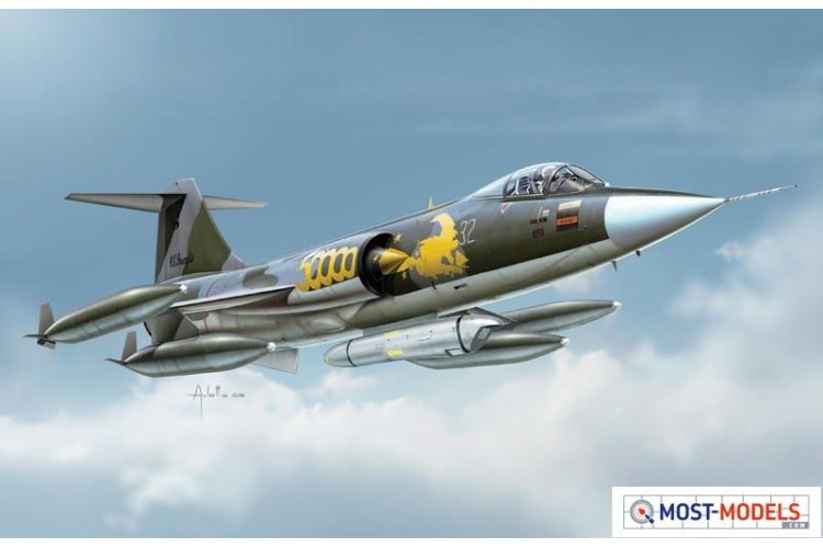 1:72 Italeri 1296 F-104 G Starfighter  “Recce” - Ita1296 - ITA1296