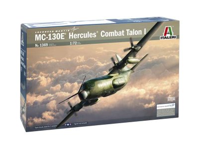 1:72 Italeri 1369 MC-130E Hercules Combat Talon I Plane - Ita1369 - ITA1369