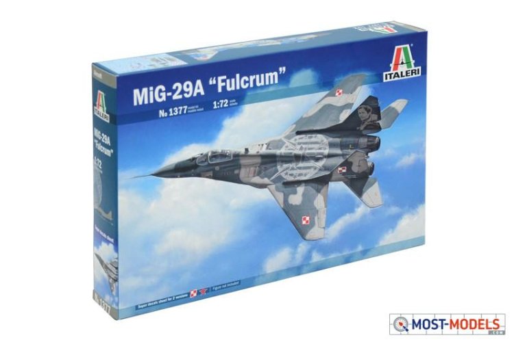 1:72 Italeri 1377 MIG 29A ''Fulcrum” - Ita1377 2 - ITA1377