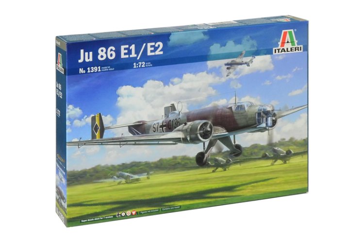 1:72 Italeri 1391 JU 86 E1/E2 Plane - Ita1391 1 - ITA1391