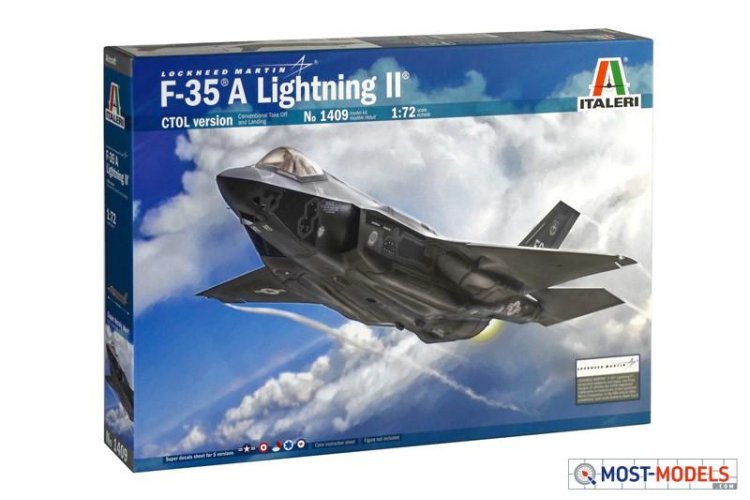 1:72 Italeri 1409 F-35 A Lightning II CTOL version - Ita1409 2 - ITA1409