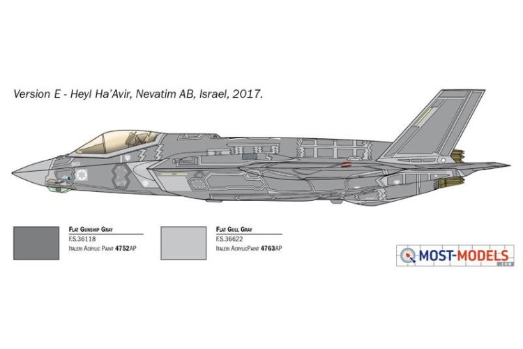 1:72 Italeri 1409 F-35 A Lightning II CTOL version - Ita1409 8 - ITA1409