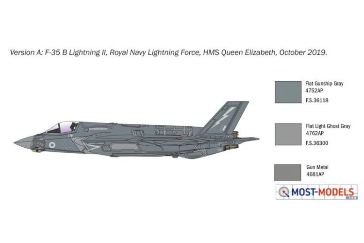 1:72 Italeri 1425 F-35 B Lightning II STOVL version - Ita1425 3 - ITA1425