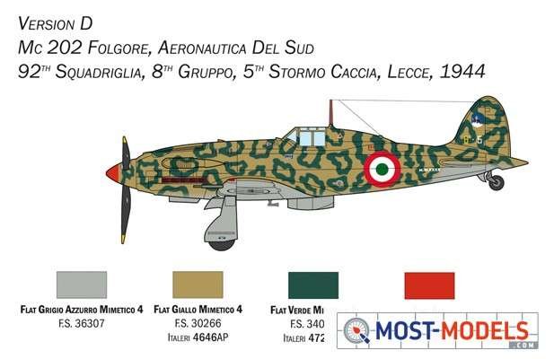 1:72 Italeri 1439 MC. 202 Folgore  - Ita1439 4 - ITA1439