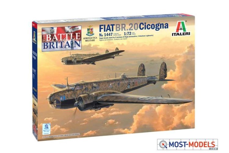 1:72 Italeri 1447 FIAT BR.20 Cicogna - Ita1447 1 - ITA1447