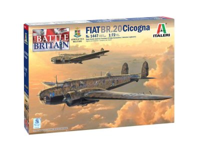 1:72 Italeri 1447 FIAT BR.20 Cicogna - Ita1447 - ITA1447