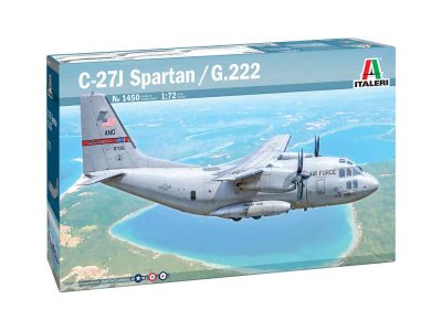 1:72 Italeri 1450 C-27J Spartan / G.222 Plane - Ita1450 - ITA1450