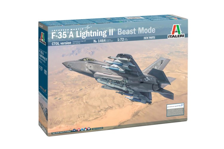 1:72 Italeri 1464 F-35A Lightning II - Beast Mode - Ita1464 1 - ITA1464