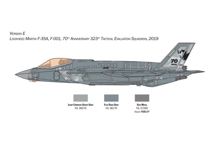 1:72 Italeri 1464 F-35A Lightning II - Beast Mode - Ita1464 5 - ITA1464