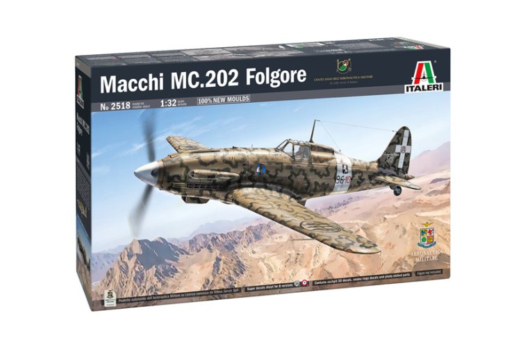 1:32 Italeri 2518 Macchi M.C. 202 Folgore Plane - Ita2518 1 - ITA2518