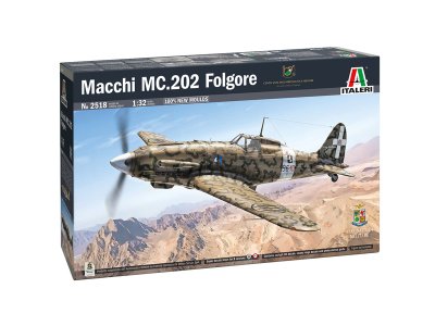 1:32 Italeri 2518 Macchi M.C. 202 Folgore Plane - Ita2518 - ITA2518