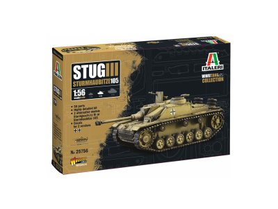 1:56 Italeri 25756 Stug III - Sturmhaubitze 105 - WWII - Ita25756 1 - ITA25756