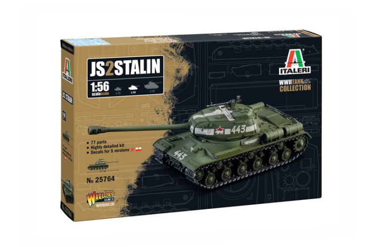 1:56 Italeri 25764 Josef Stalin JS-2 - Tank - Ita25764 1 - ITA25764