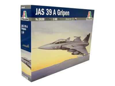1:48 Italeri 2638 Saab JAS 39 A Gripen - Fighter Aircraft - Ita2638 1 - ITA2638