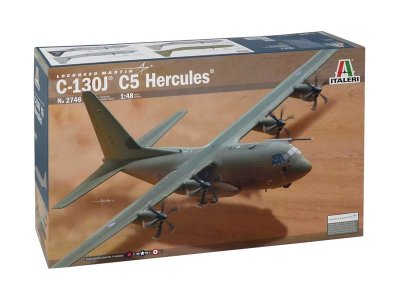 1:48 Italeri 2746 C-130J C5 Hercules - Lockheed Martin - Ita2746 - ITA2746