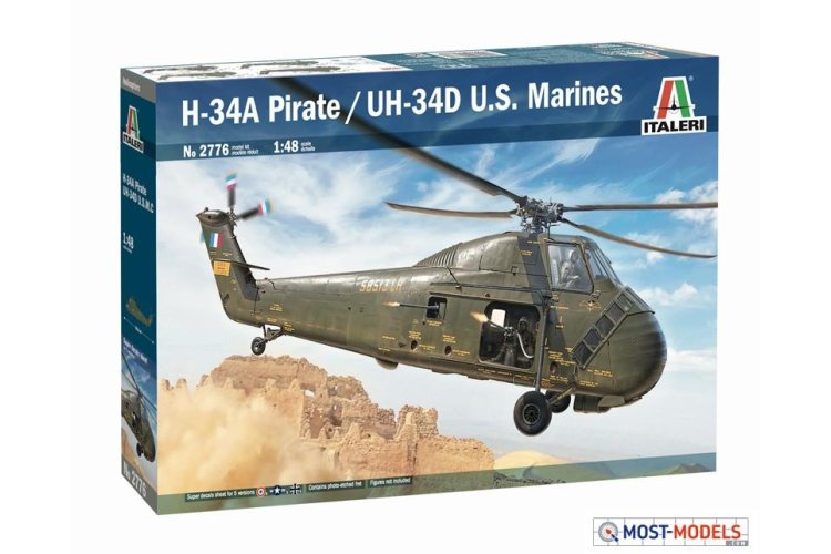 1:48 Italeri 2776 H-34A Pirate / UH-34D U.S. Marines - Ita2776 2 - ITA2776