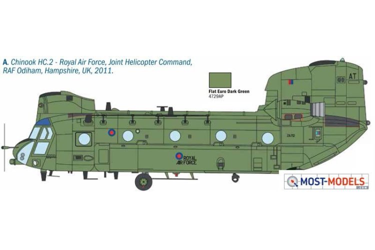 1:48 Italeri 2779 Chinook HC.2/CH-47F - Ita2779 4 - ITA2779