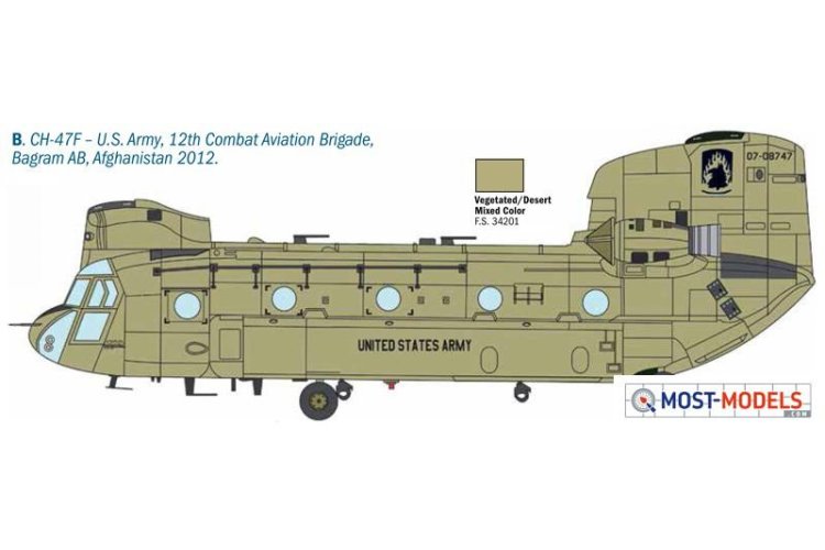 1:48 Italeri 2779 Chinook HC.2/CH-47F - Ita2779 5 - ITA2779