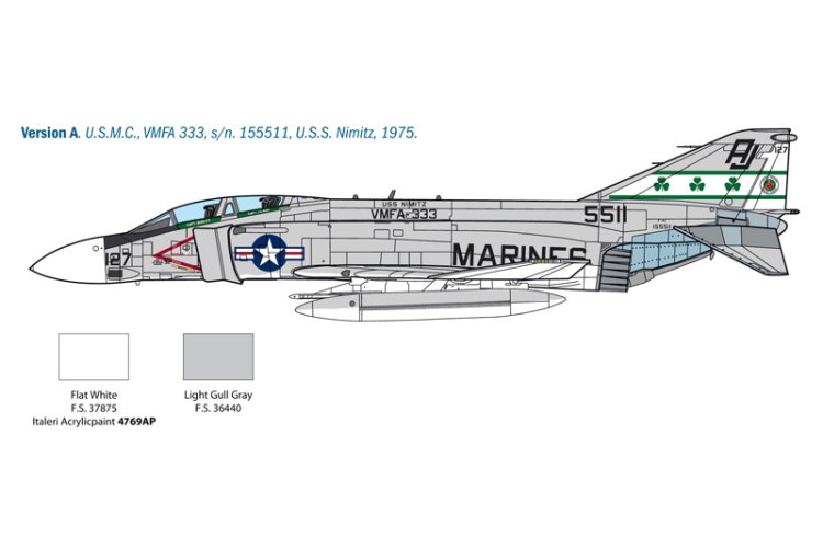 1:48 Italeri 2781 F-4J Phantom II Plane - Ita2781 profweb a lr - ITA2781