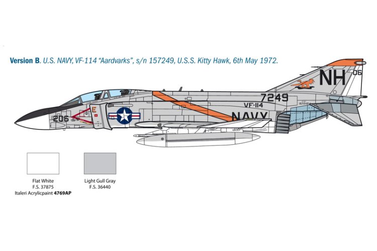 1:48 Italeri 2781 F-4J Phantom II Plane - Ita2781 profweb b lr - ITA2781