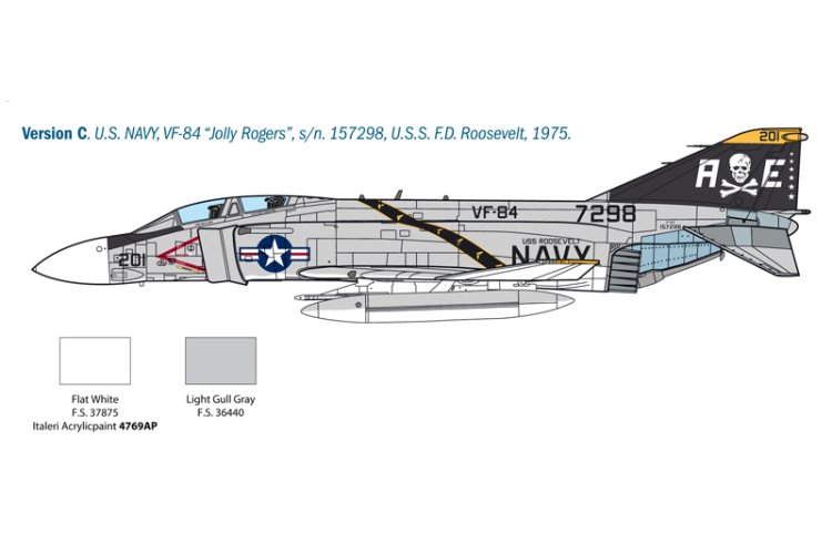 1:48 Italeri 2781 F-4J Phantom II Plane - Ita2781 profweb c lr - ITA2781