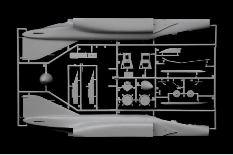 1:48 Italeri 2781 F-4J Phantom II Plane - Ita2781 sprue1 - ITA2781