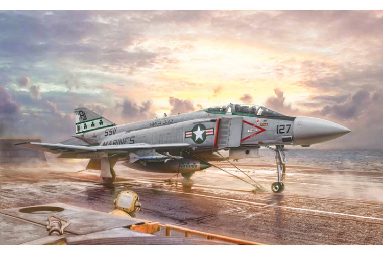 1:48 Italeri 2781 F-4J Phantom II Plane - Ita2781 tavolalr 1 - ITA2781