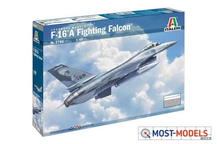 1:48 Italeri 2786 F-16 A Fighting Falcon with NL Decals - Ita2786 1 - ITA2786