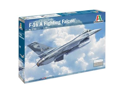 1:48 Italeri 2786 F-16 A Fighting Falcon with NL Decals - Ita2786 - ITA2786