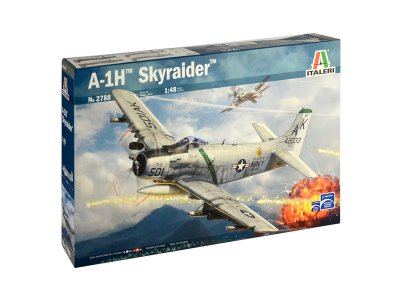 1:48 Italeri 2788 A-1H SKYRAIDER Plane - Ita2788  - ITA2788