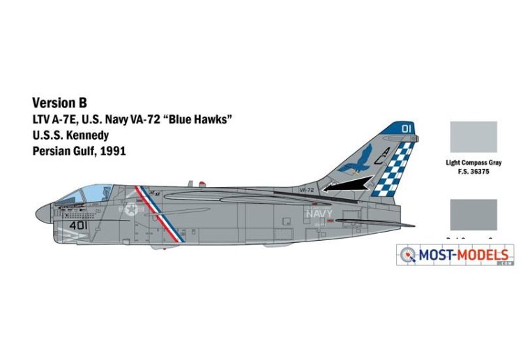 1:48 Italeri 2797 A-7E Corsair II - Ita2797 5 - ITA2797