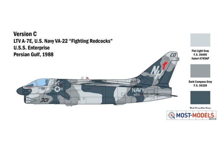 1:48 Italeri 2797 A-7E Corsair II - Ita2797 6 - ITA2797