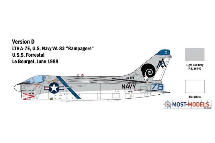 1:48 Italeri 2797 A-7E Corsair II - Ita2797 7 - ITA2797