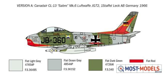 1:48 Italeri 2799  F-86E Sabre - Ita2799 4 - ITA2799