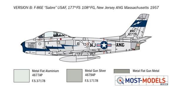 1:48 Italeri 2799  F-86E Sabre - Ita2799 5 - ITA2799