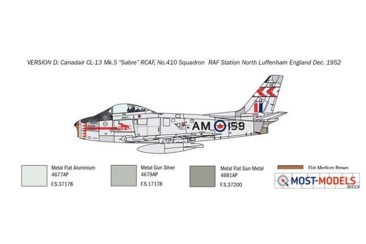 1:48 Italeri 2799  F-86E Sabre - Ita2799 7 - ITA2799