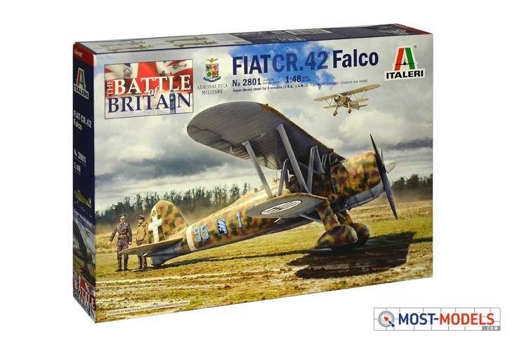 1:48 Italeri 2801 FIAT CR.42 Falco - Battle of Britain - Ita2801 1 - ITA2801