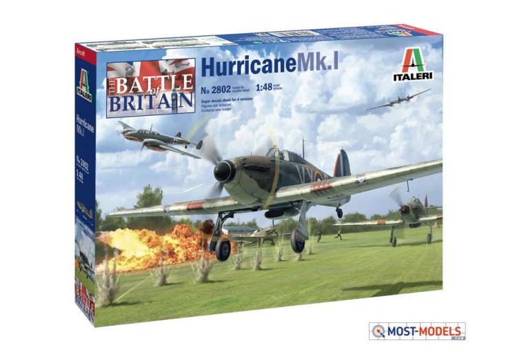 1:48 Italeri 2802 Hurricane Mk.I - Ita2802 2 - ITA2802