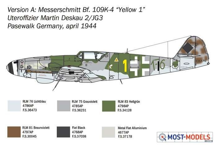 1:48 Italeri 2805 Bf 109 K-4 - Ita2805 3 - ITA2805