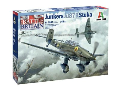 1:48 Italeri 2807 Junkers JU-87B Stuka - Ita2807 front - ITA2807