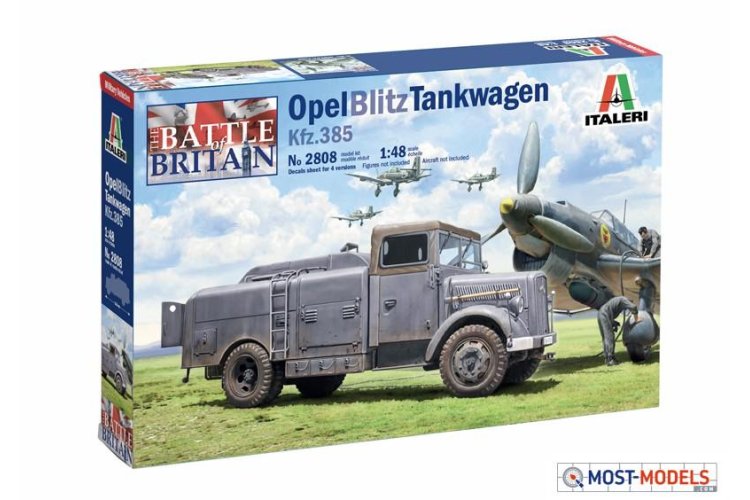 1:48 Italeri 2808 Opel Blitz Tankwagen Kfz.385 - Ita2808 1 - ITA2808