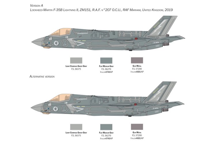 1:48 Italeri 2810 F-35 B Lightning II - Lockheed Martin - STOVL - Ita2810 1 - ITA2810