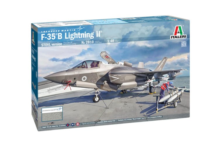 1:48 Italeri 2810 F-35 B Lightning II - Lockheed Martin - STOVL - Ita2810 10 11 - ITA2810