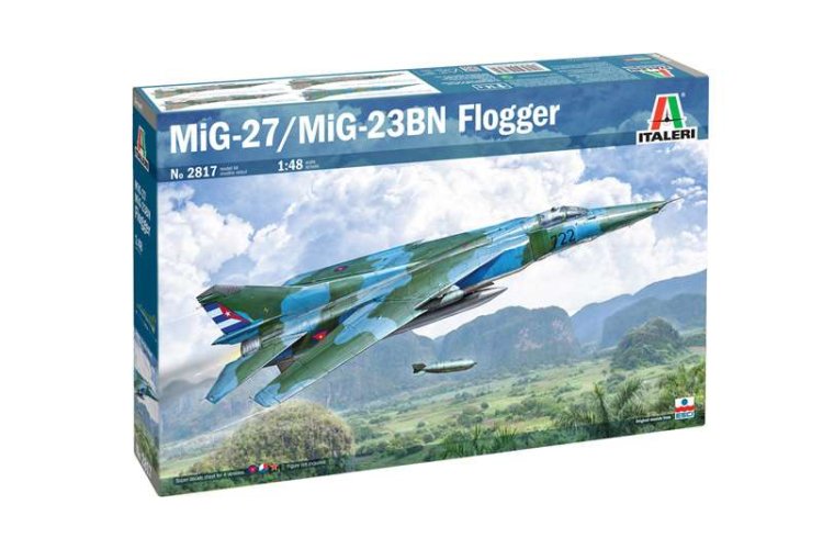 1:48 Italeri 2817 MiG-27/MiG-23BN Flogger Plane - Ita2817 1 - ITA2817