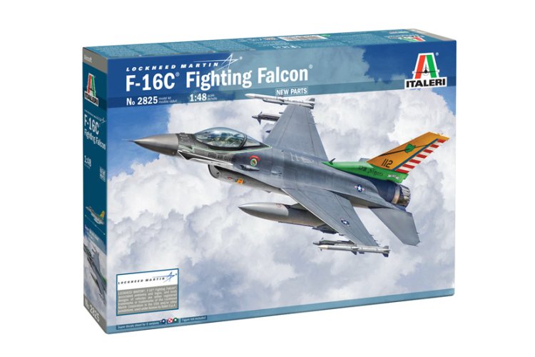 1:48 Italeri 2825 Lockheed Martin F-16C Fighting Falcon - Ita2825 1 - ITA2825