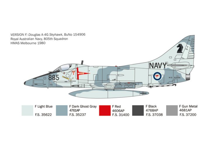 1:48 Italeri 2826 Douglas A-4E/F/G Skyhawk - Ita2826 6 - ITA2826