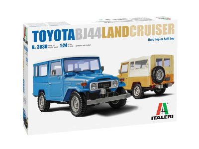 1:24 Italeri 3630 Toyota BJ44 Land Cruiser - Soft top or Hard top - Ita3630 toyota land cruiser italeri - ITA3630