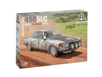 1:24 Italeri 3632 Mercedes-Benz 450SLC Rallye Bandama 1979 - Ita3632 - ITA3632