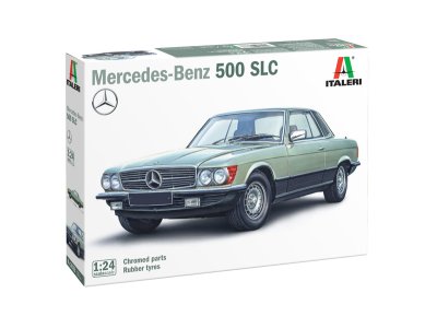 1:24 Italeri 3633 Mercedes-Benz 500 SLC Car - Ita3633 1 - ITA3633